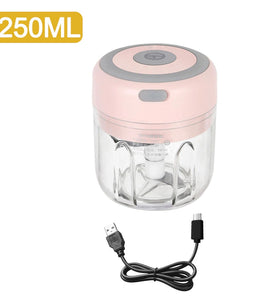 Pink Wireless Electric Food Processor/Chopper