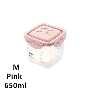 Pink Air-Tight Food Storage Containers ( select your size below or get all 4!)