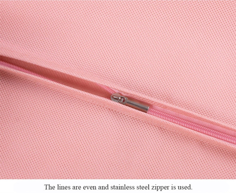 Pink Flat or 3D Garment Storage Bag (3 sizes available)