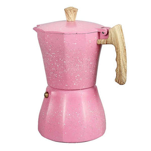 Pink Italian Stovetop Coffee/Expresso/Mocha Maker