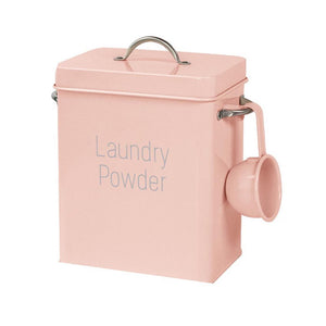 Pink Small Laundry Powder Storage Bin